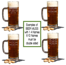 Load image into Gallery viewer, Engraved and Personalized Father&#39;s Day Beer Glass Gift