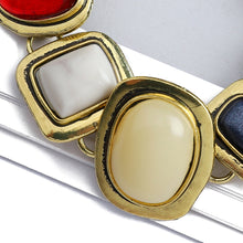 Load image into Gallery viewer, Colorful natural stone crystal glass exaggerated bracelet women&#39;s high-end accessory