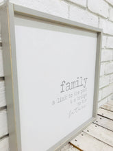 Load image into Gallery viewer, &quot;Family a Link to The Past...&quot; Wooden Sign