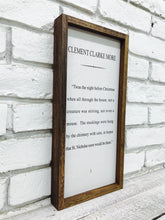 Load image into Gallery viewer, &quot;&#39;Twas The Night Before Christmas&quot; Wooden Sign