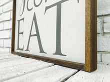 Load image into Gallery viewer, &quot;Y&#39;all Come Eat&quot; Wooden Sign