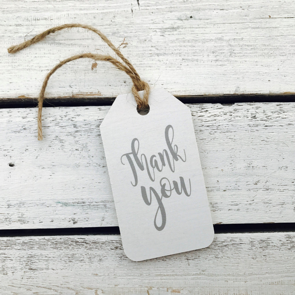 "Thank You" Gift Tag