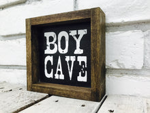 Load image into Gallery viewer, &quot;Boy Cave&quot; Wooden Sign