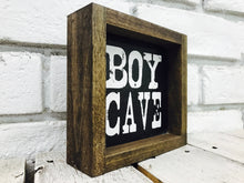 Load image into Gallery viewer, &quot;Boy Cave&quot; Wooden Sign