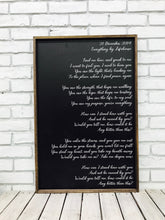 Load image into Gallery viewer, Soulmate Vows Personalized Wooden Wedding Sign