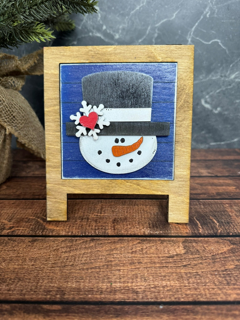 . Sports Interchangeable Snowman Head