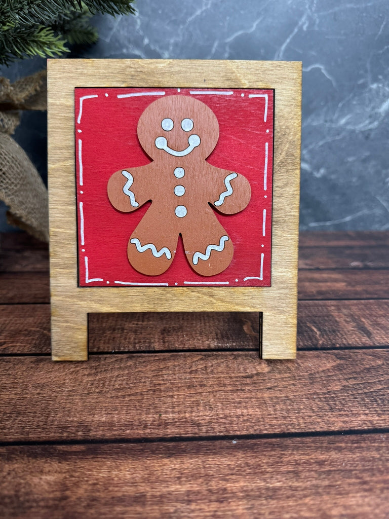 . Sports Interchangeable Gingerbread Red