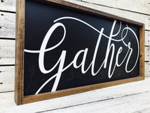 Load image into Gallery viewer, &quot;Gather New&quot; Wooden Farmhouse Sign