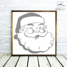 Load image into Gallery viewer, Santa Face Wood